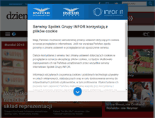 Tablet Screenshot of dziennik.pl